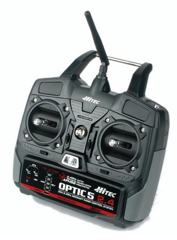 Set radiocomanda Optic 5 2,4Ghz Mode 2